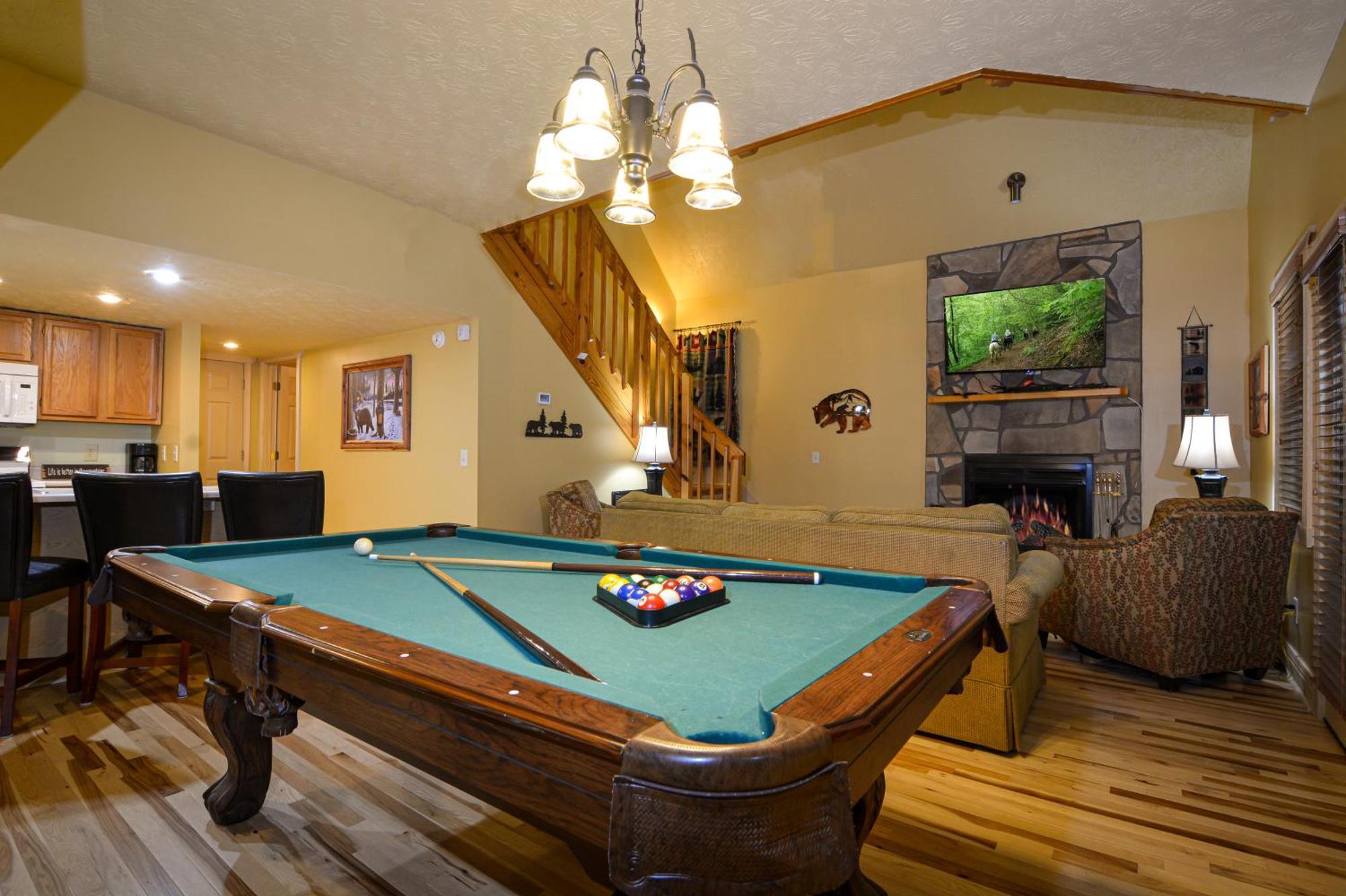 Bear Footin' On The Creek Villa Gatlinburg Rom bilde