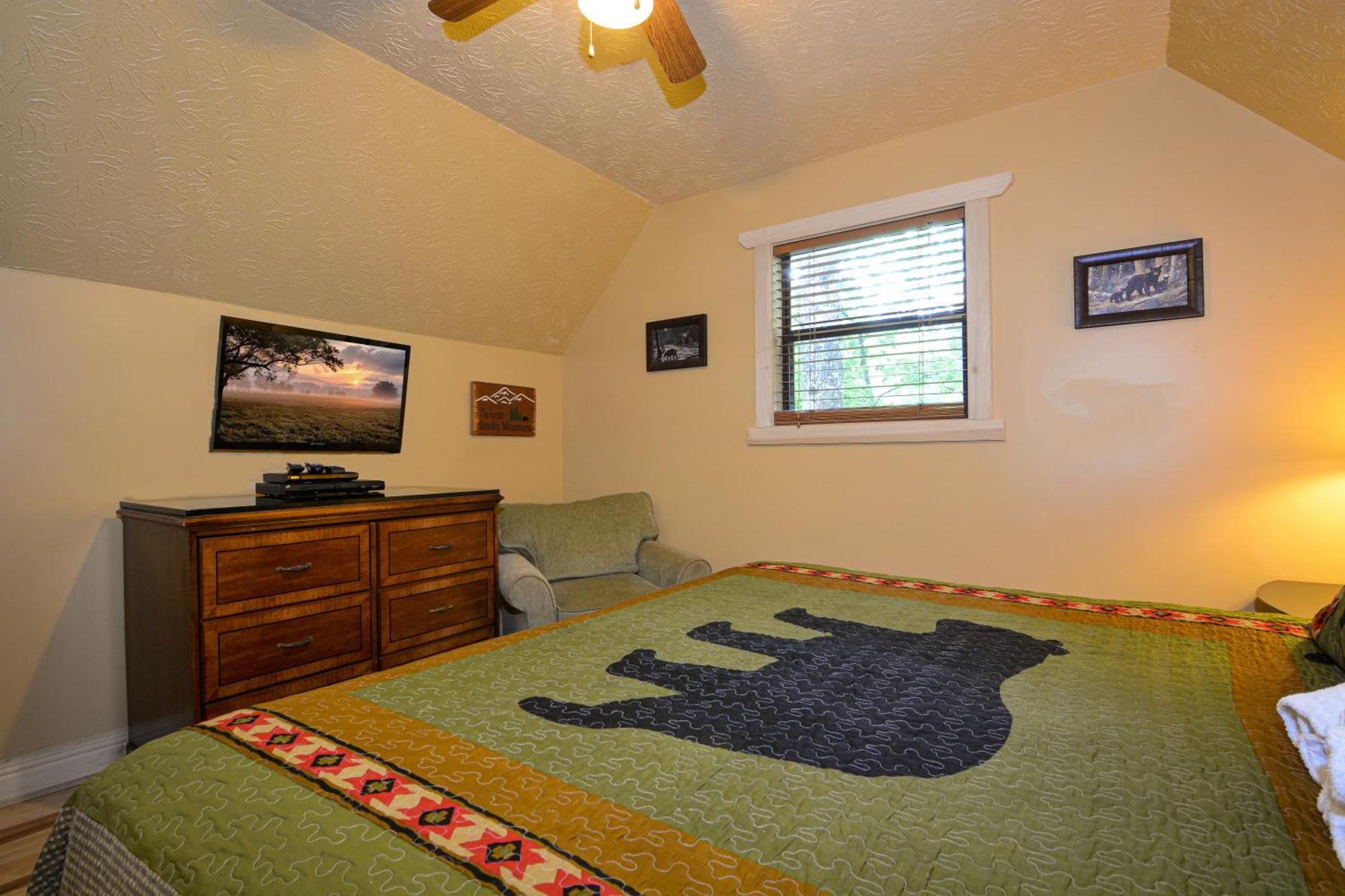 Bear Footin' On The Creek Villa Gatlinburg Rom bilde